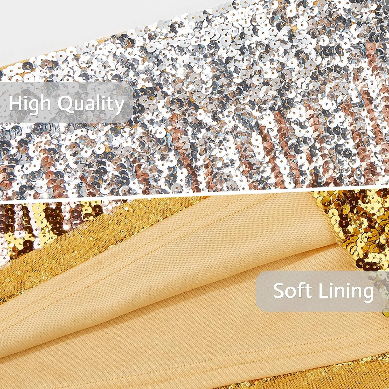 American Trends Sequin Skirt for Women Sparkly Pencil Mini Skirts Women's Glitter Skirt