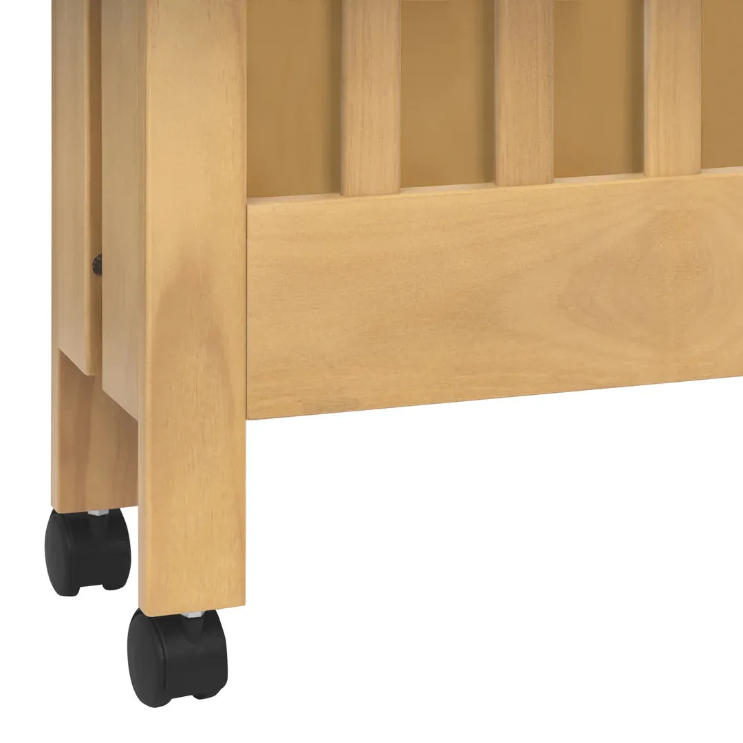 Babyletto Origami Mini Crib - Honey