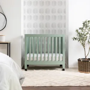 Babyletto Origami Mini Crib - Light Sage
