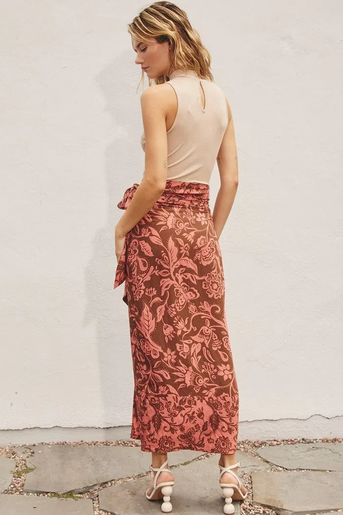 French Coast Wrap Skirt