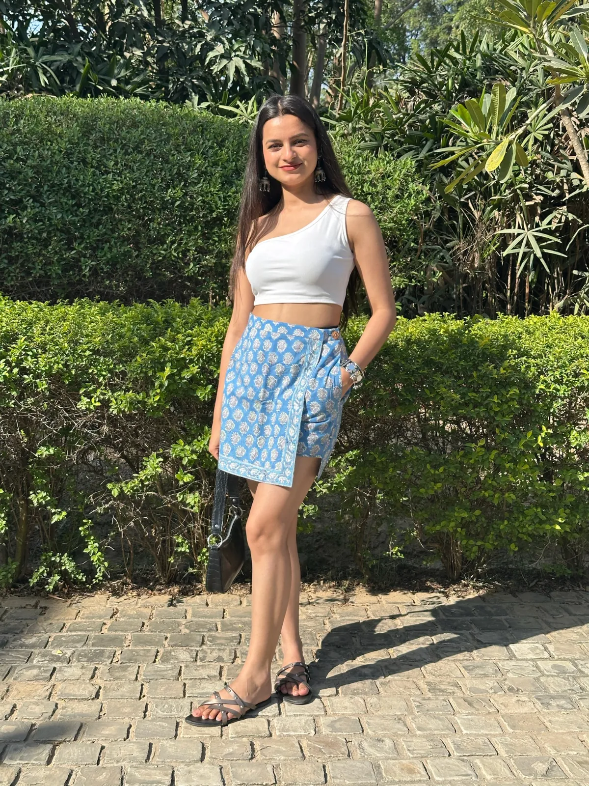 Marine Blue Skorts