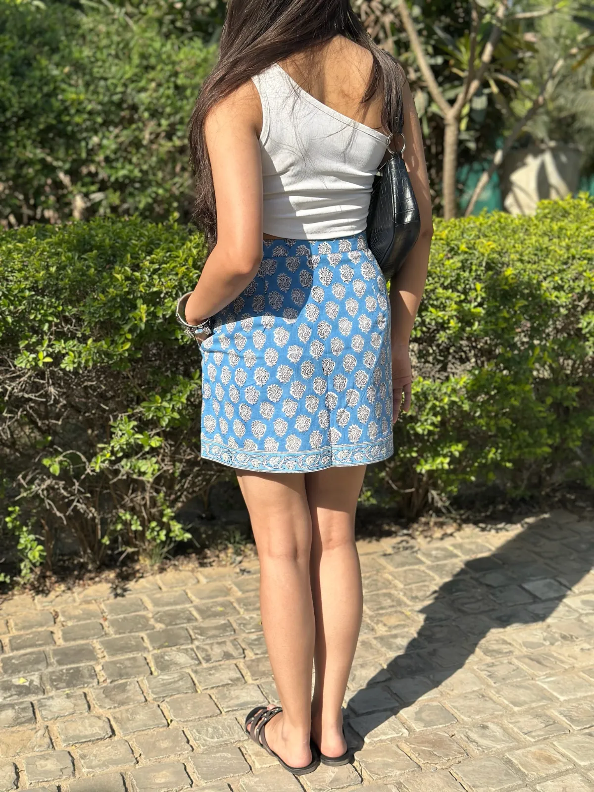 Marine Blue Skorts