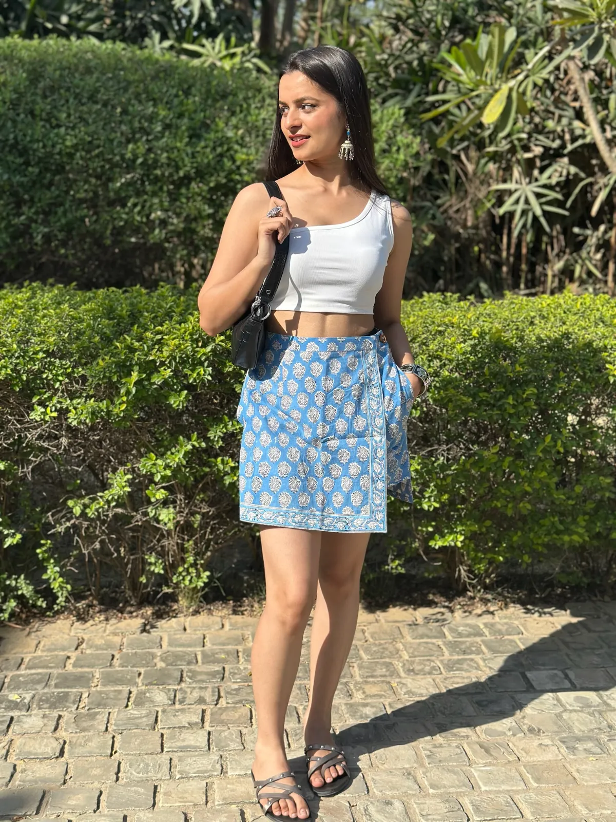 Marine Blue Skorts