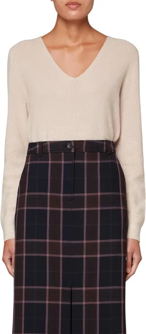 Paul Smith Women's Plaid Pencil Skirt