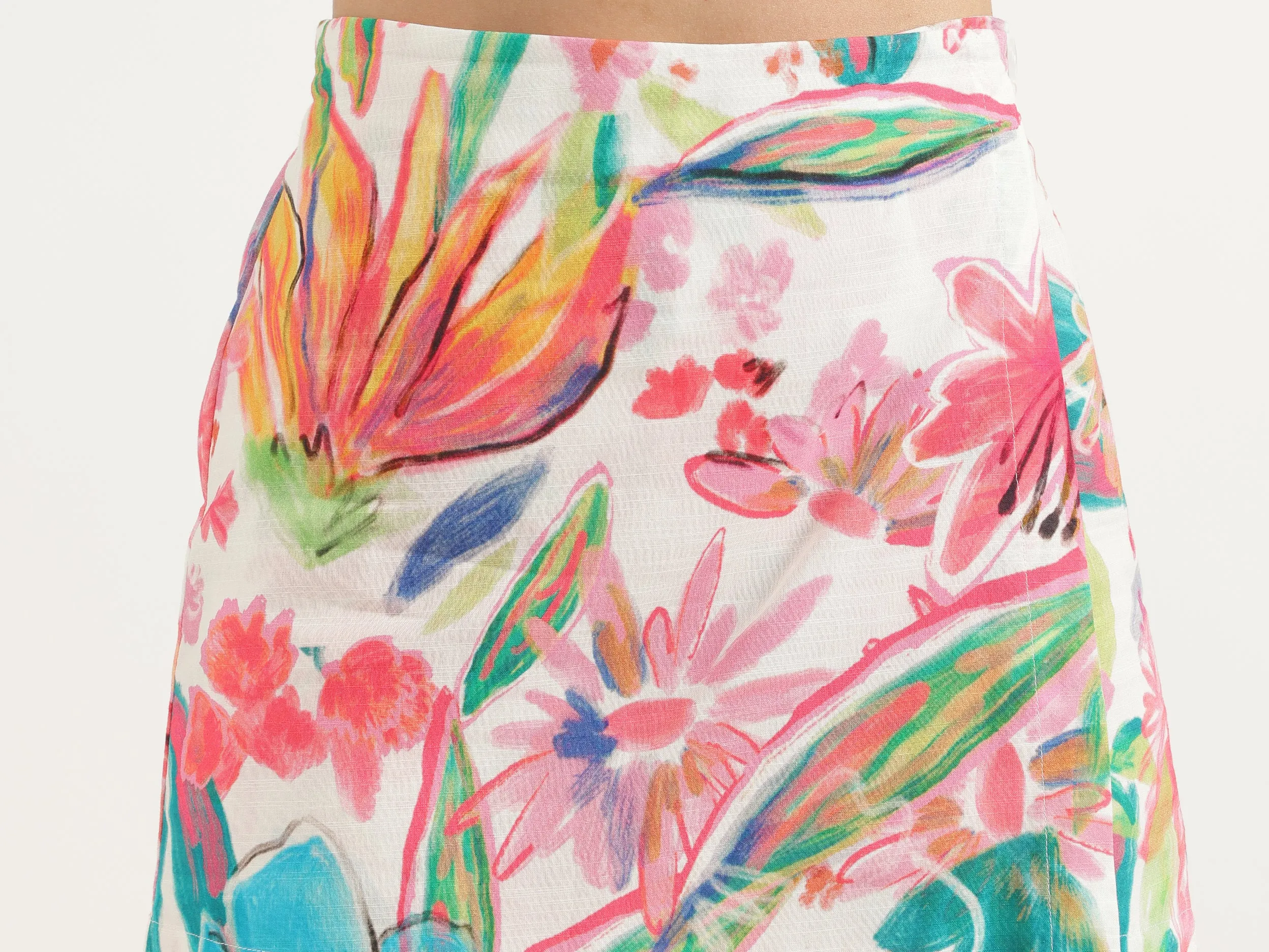 Printed Skorts