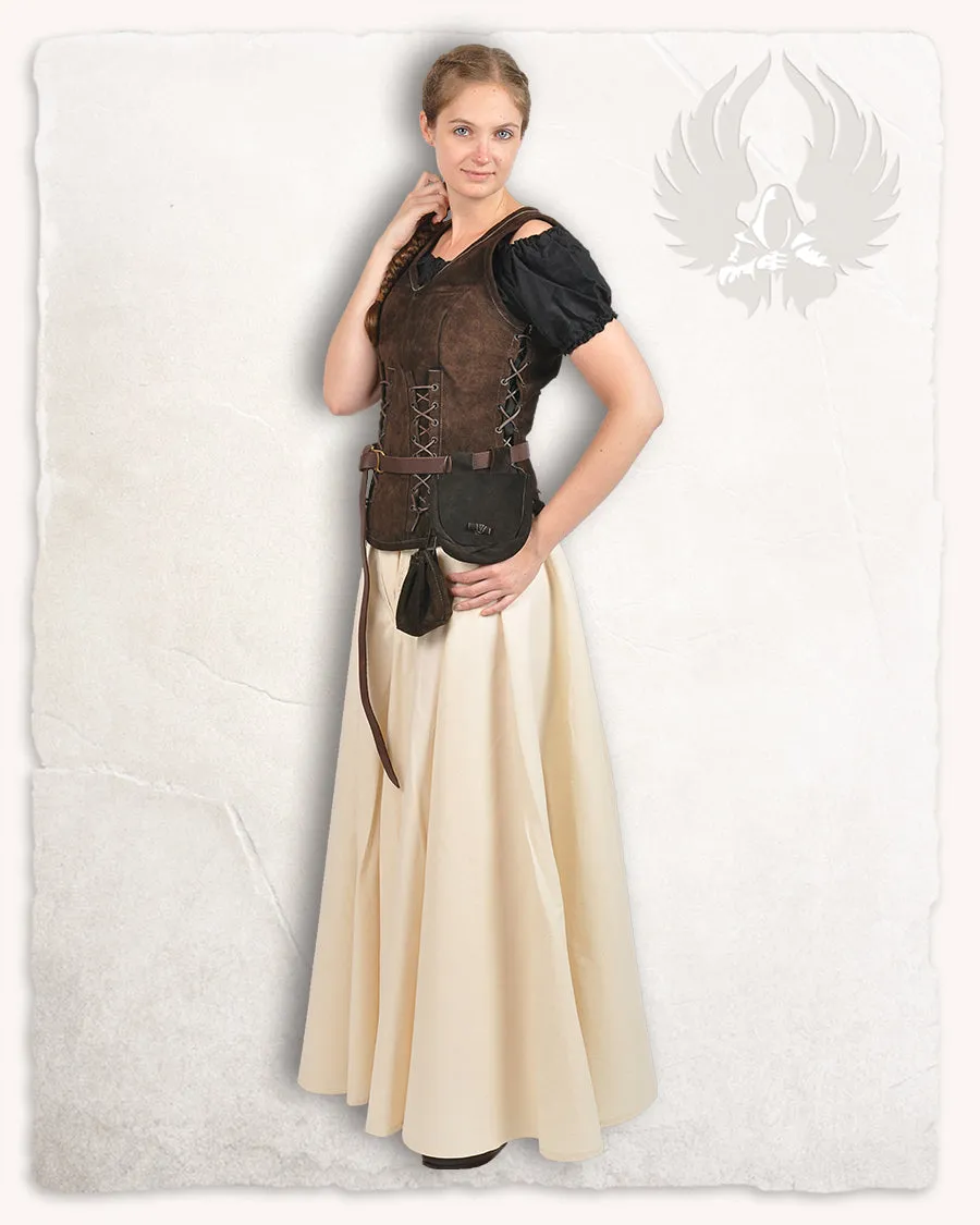 Sarina Leather Bodice