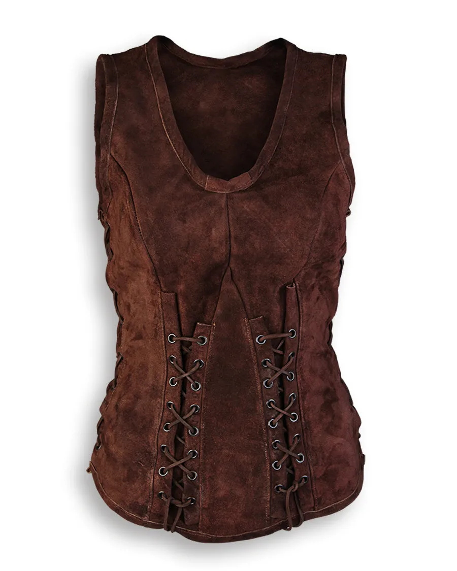 Sarina Leather Bodice
