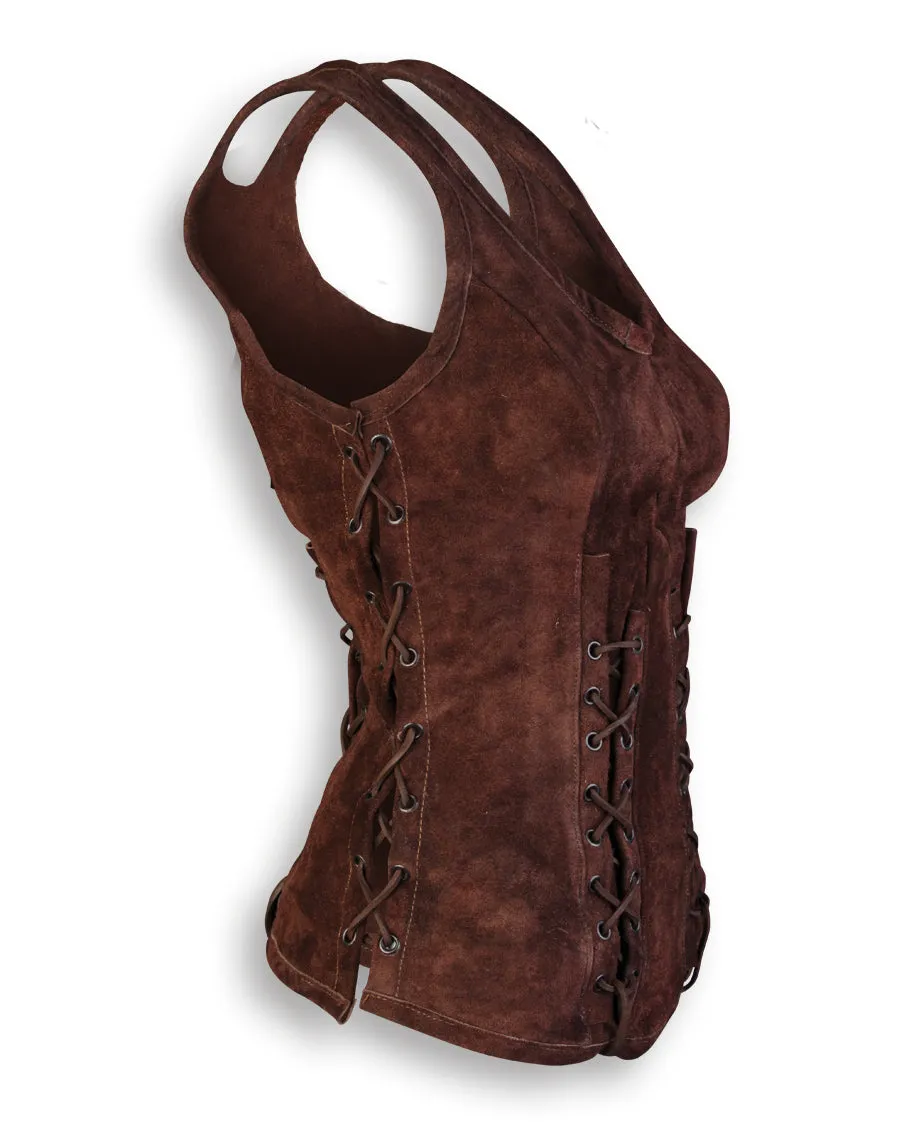Sarina Leather Bodice