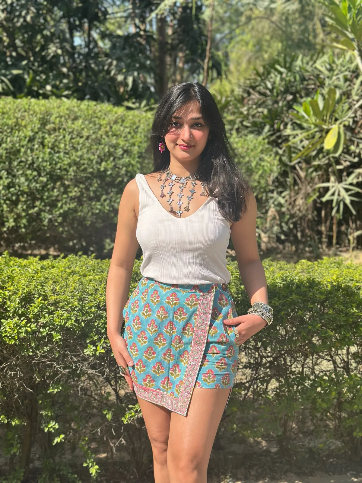 Sea Blue Skorts