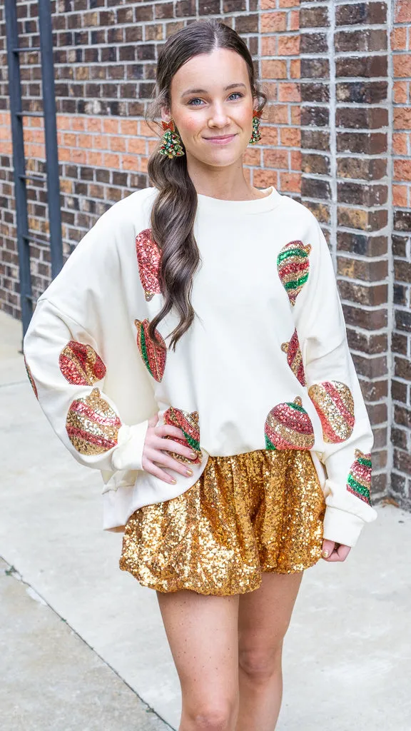 Sequin Bubble Shorts