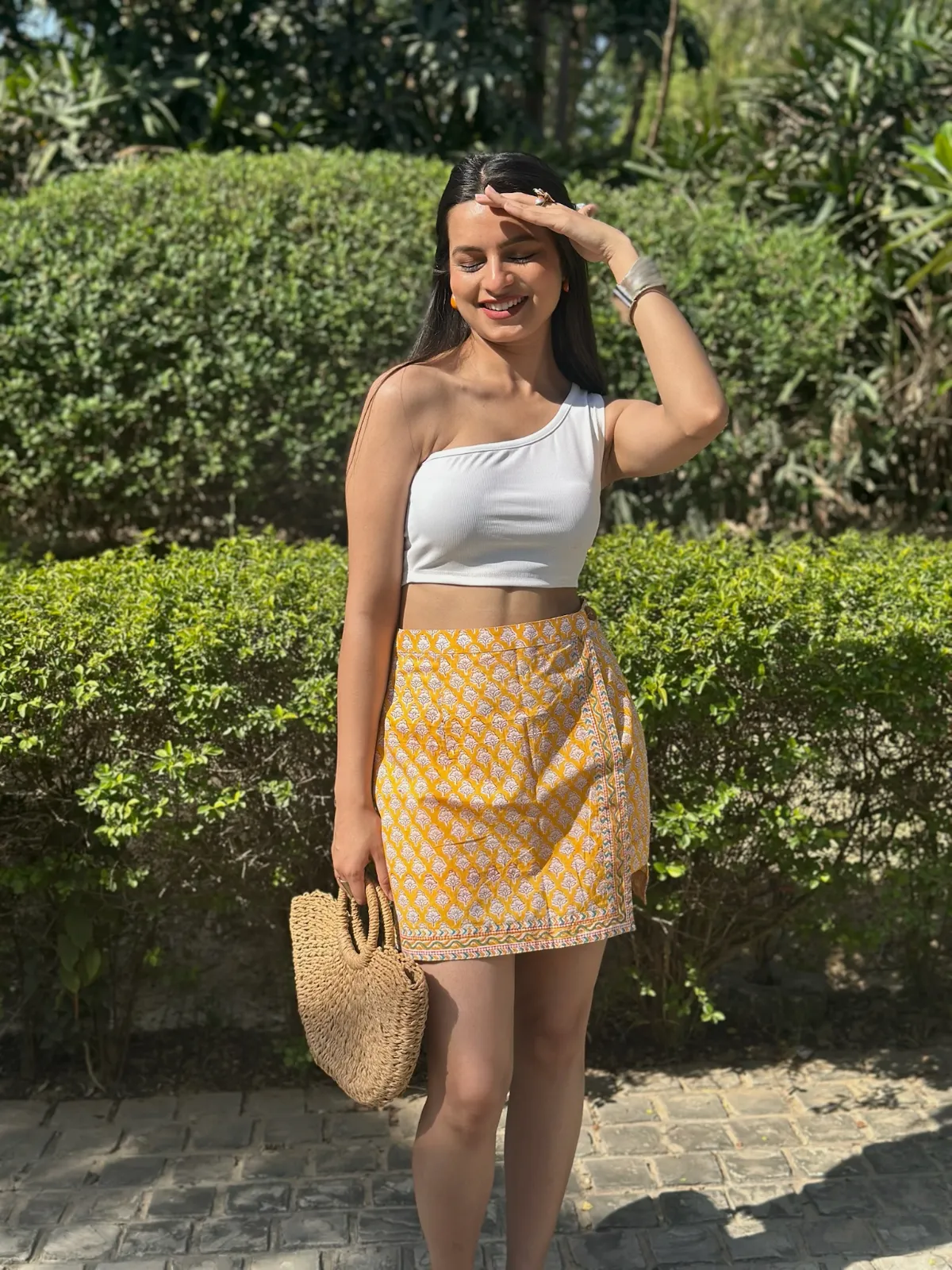 Tan Yellow Skorts