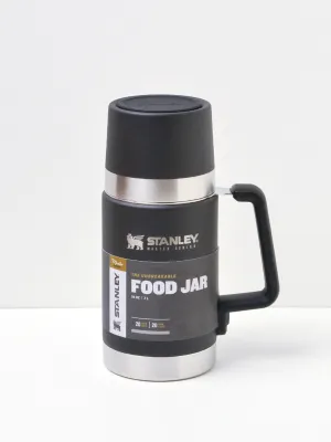 The Unbreakable Food Jar 24OZ / .7L, Foundry Black
