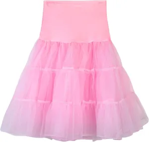 Tutu Skirts for Women Costume Pleated Tulle Petticoat Tutu Tulle Midi Knee Length Skirt Underskirts for Cosplay