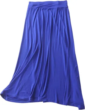 Women's Maxi Skirt Trendy Modal Solid Flowy Skirts Casual Elastic Waist A-Line Skirt 2025 Summer Cozy Lounge Skirts Women's Maxi Skirt Trendy Modal Solid Flowy Skirts Casual Elastic Waist A-Line Skirt 2025 Summer Cozy Lounge Skirts